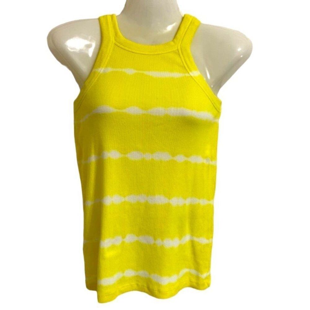 Loft Top Ribbed Tie Dye Tank Size XS